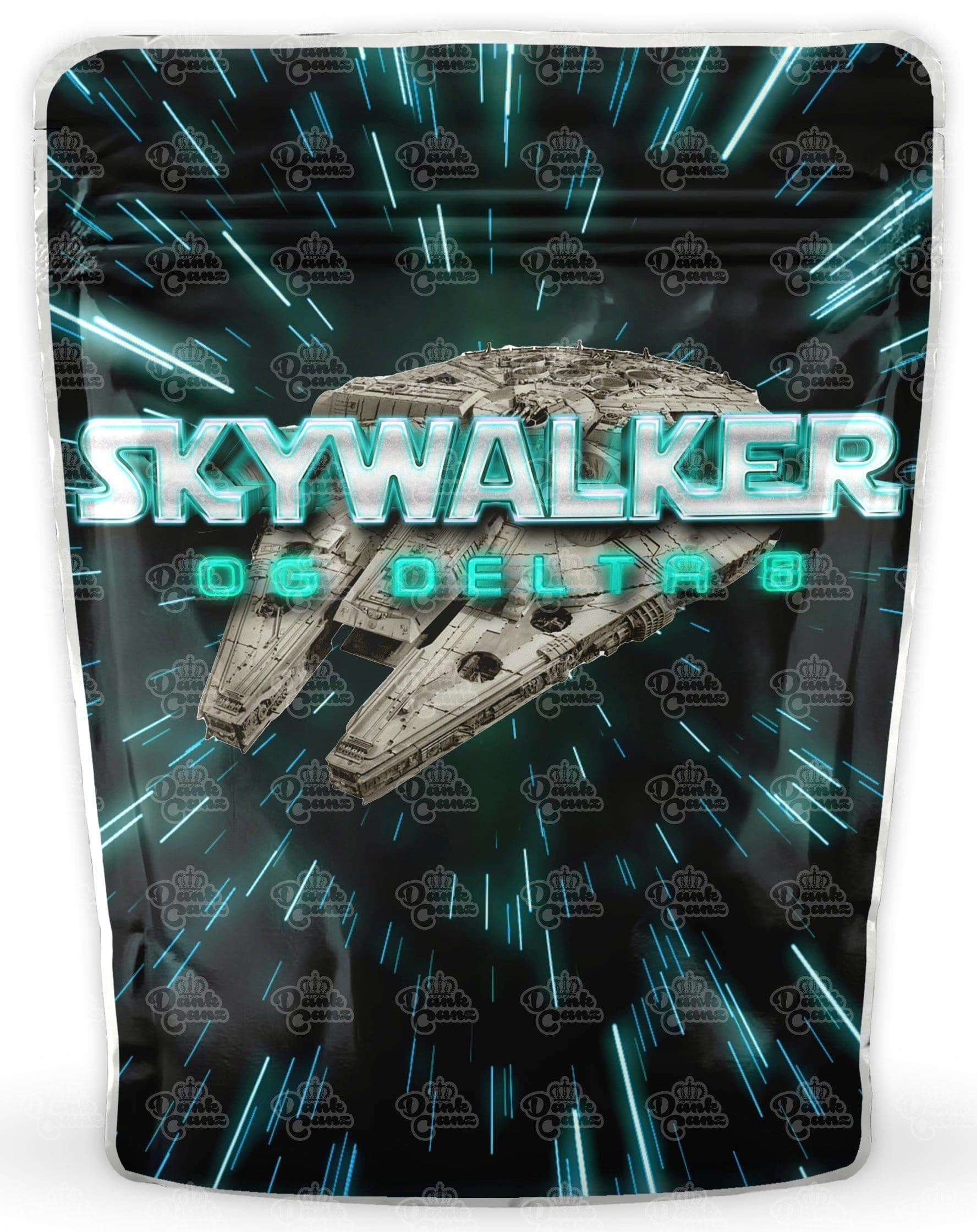 Skywalker OG Delta 8 Mylar Bags - DC Packaging Custom Cannabis Packaging