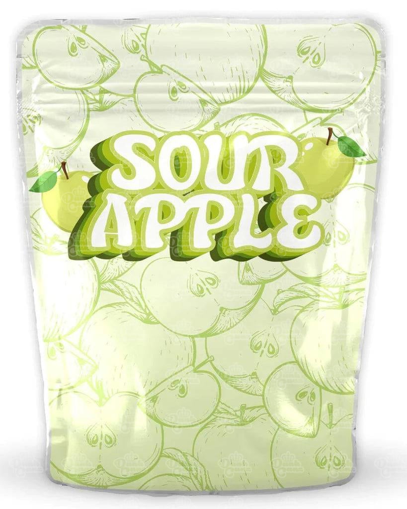 Sour Apple Mylar Bags - DC Packaging Custom Cannabis Packaging