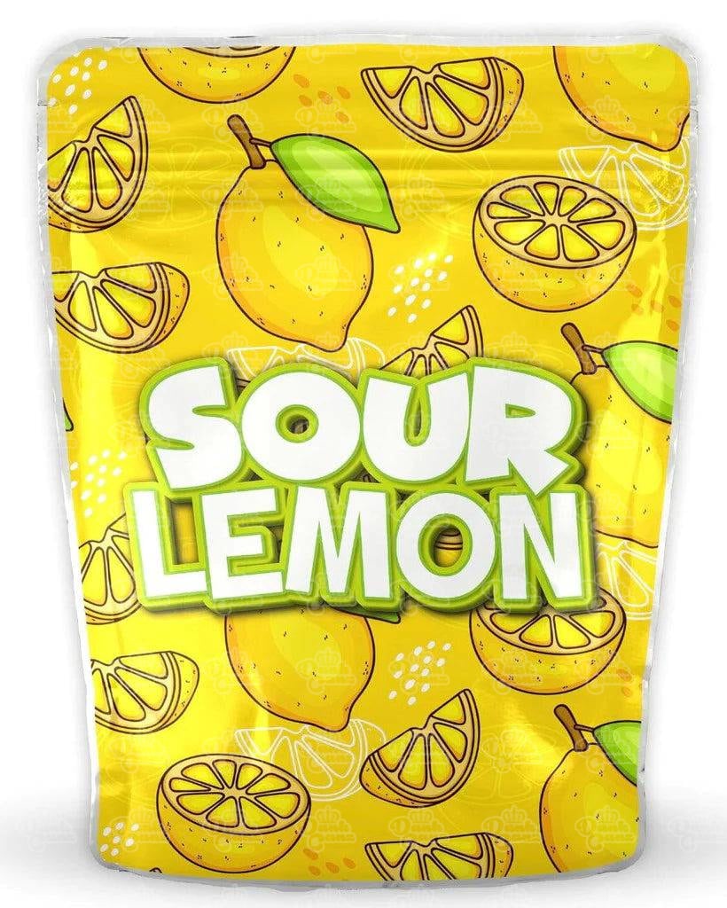 Sour Lemon Mylar Bags - DC Packaging Custom Cannabis Packaging