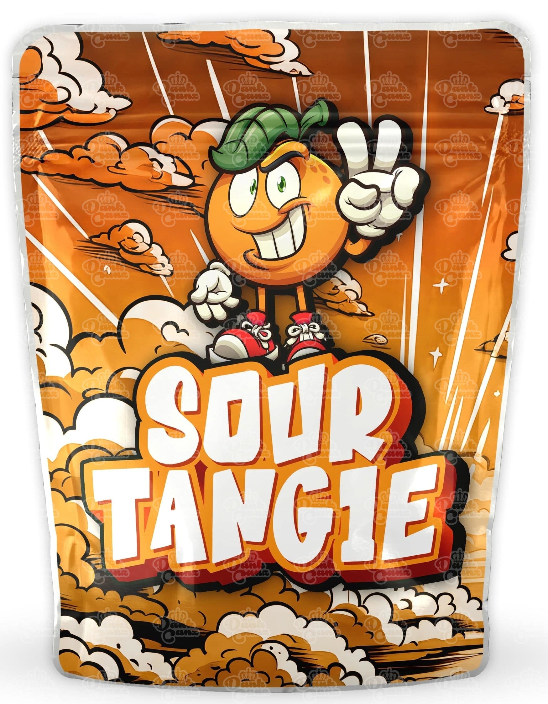 Sour Tangie Mylar Bags - DC Packaging Custom Cannabis Packaging