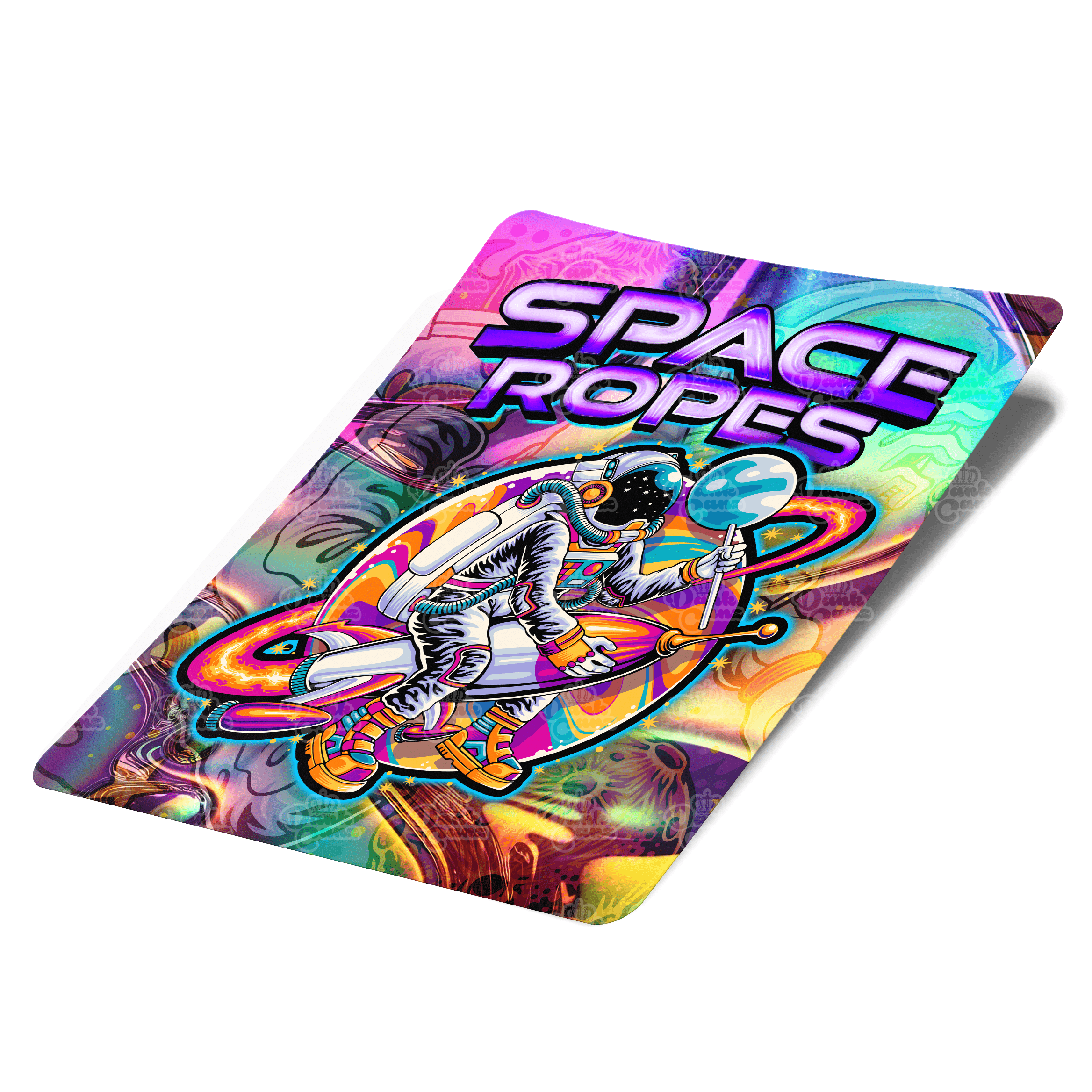 Space Ropes Mylar Bag Labels - Labels only - DC Packaging Custom Cannabis Packaging