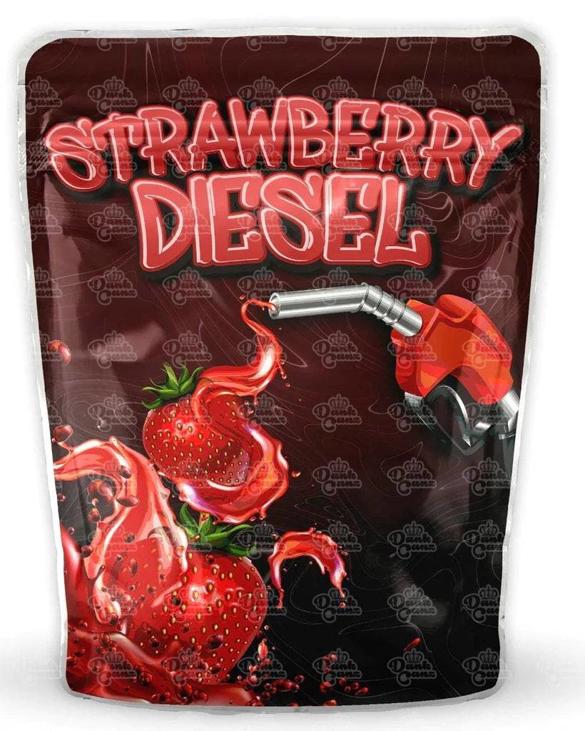 Strawberry Diesel Mylar Bags - DC Packaging Custom Cannabis Packaging