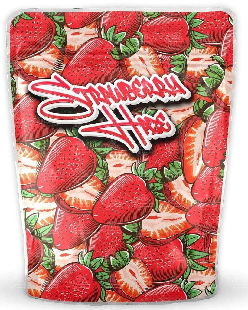 Strawberry Haze Mylar Bags - DC Packaging Custom Cannabis Packaging