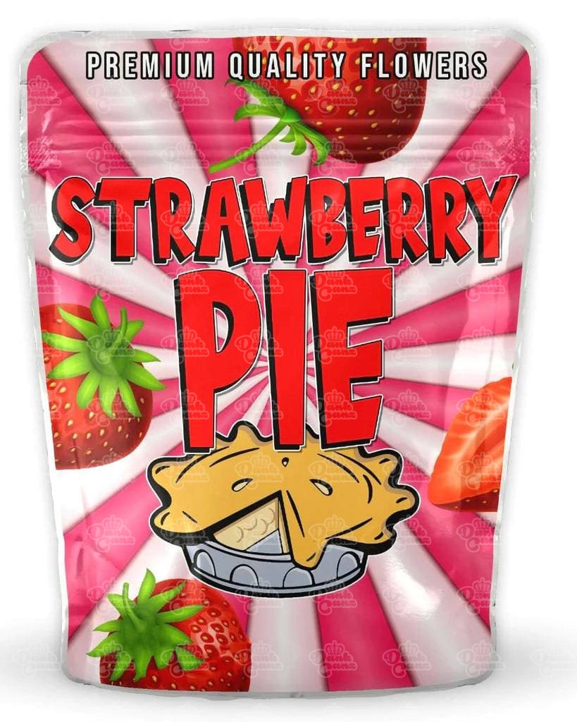 Strawberry Pie Mylar Bags - DC Packaging Custom Cannabis Packaging