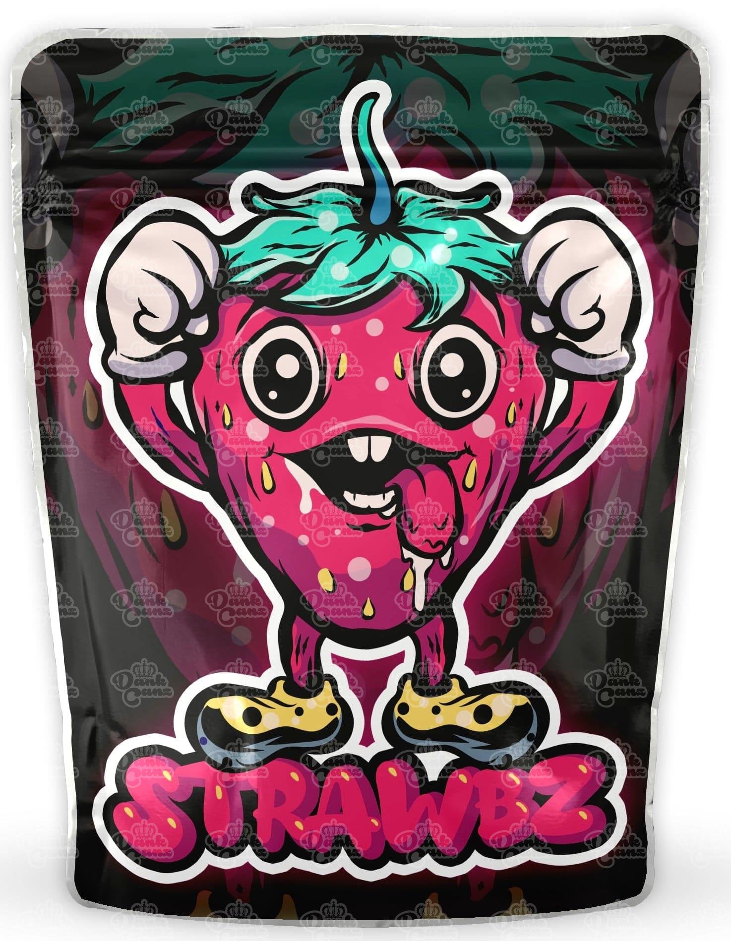 Strawbz Mylar Bags - DC Packaging Custom Cannabis Packaging