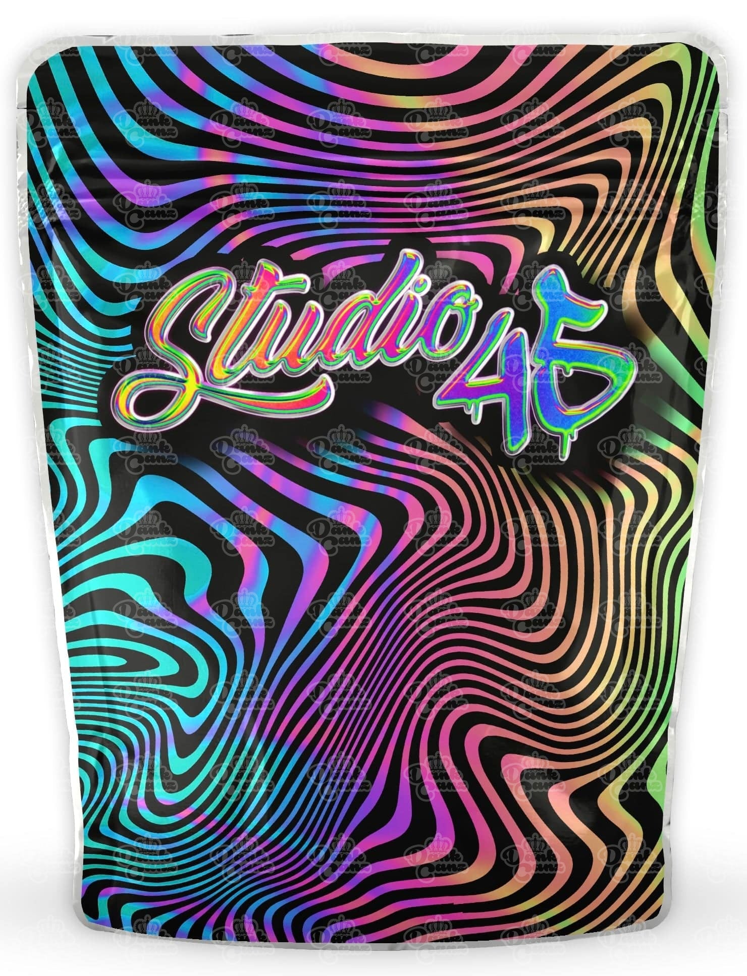 Studio 45 Mylar Bags - DC Packaging Custom Cannabis Packaging