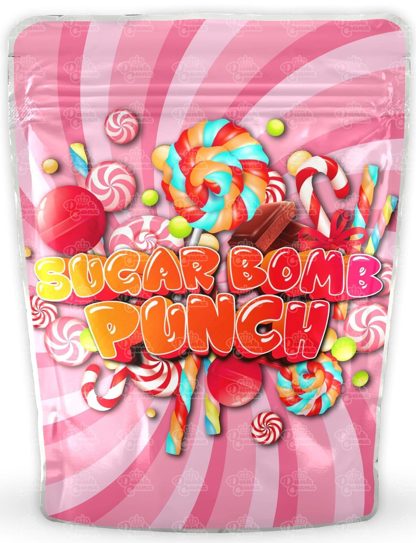 Sugar Bomb Punch Mylar Bags - DC Packaging Custom Cannabis Packaging