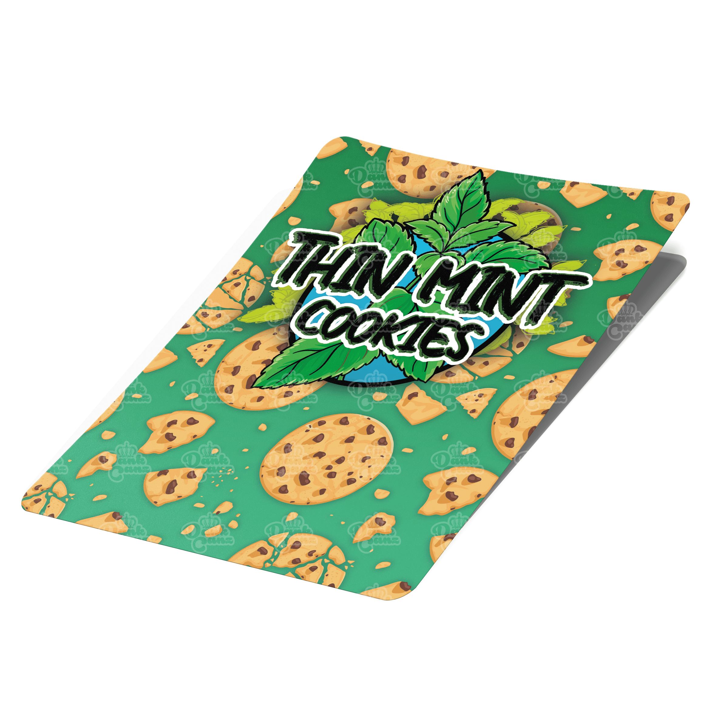 Thin Mint Cookies Mylar Bag Labels - Labels only - DC Packaging Custom Cannabis Packaging