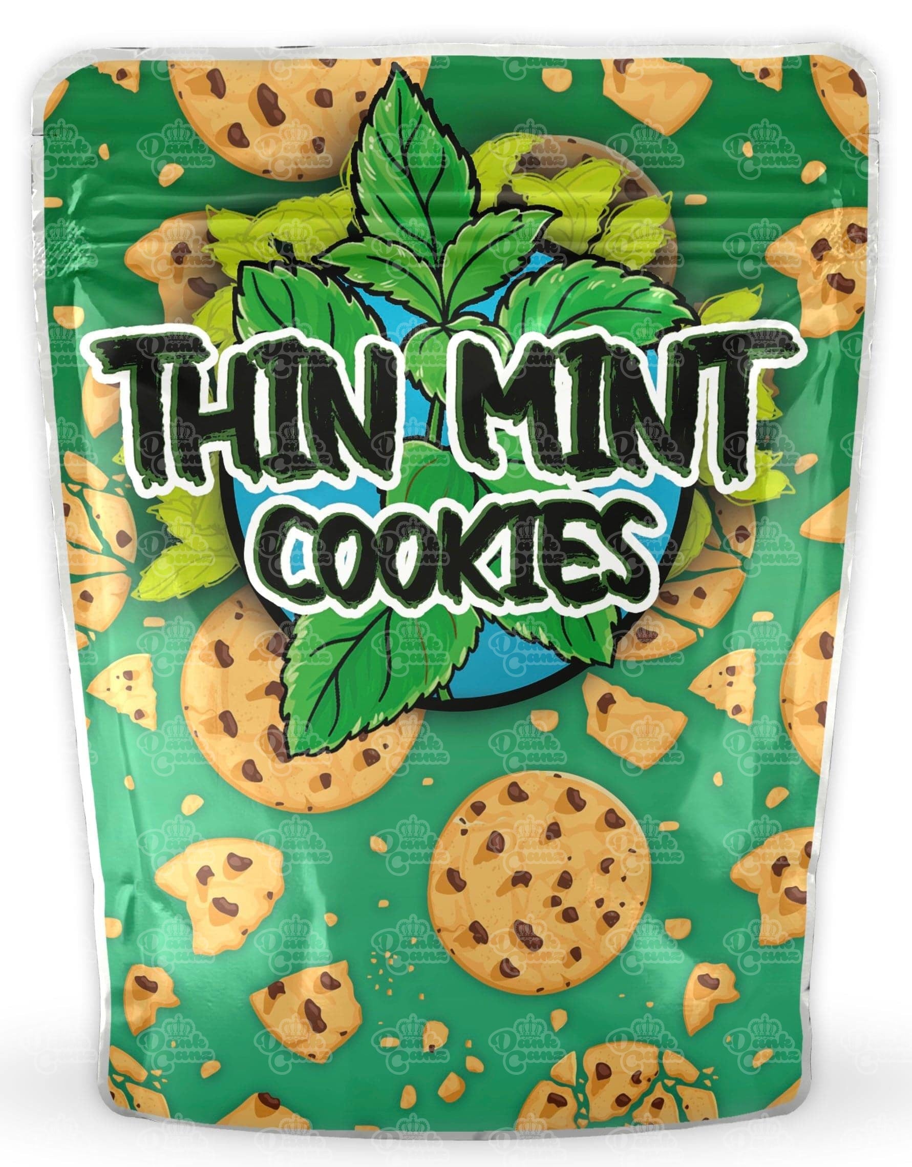 Thin Mint Cookies Mylar Bags - DC Packaging Custom Cannabis Packaging