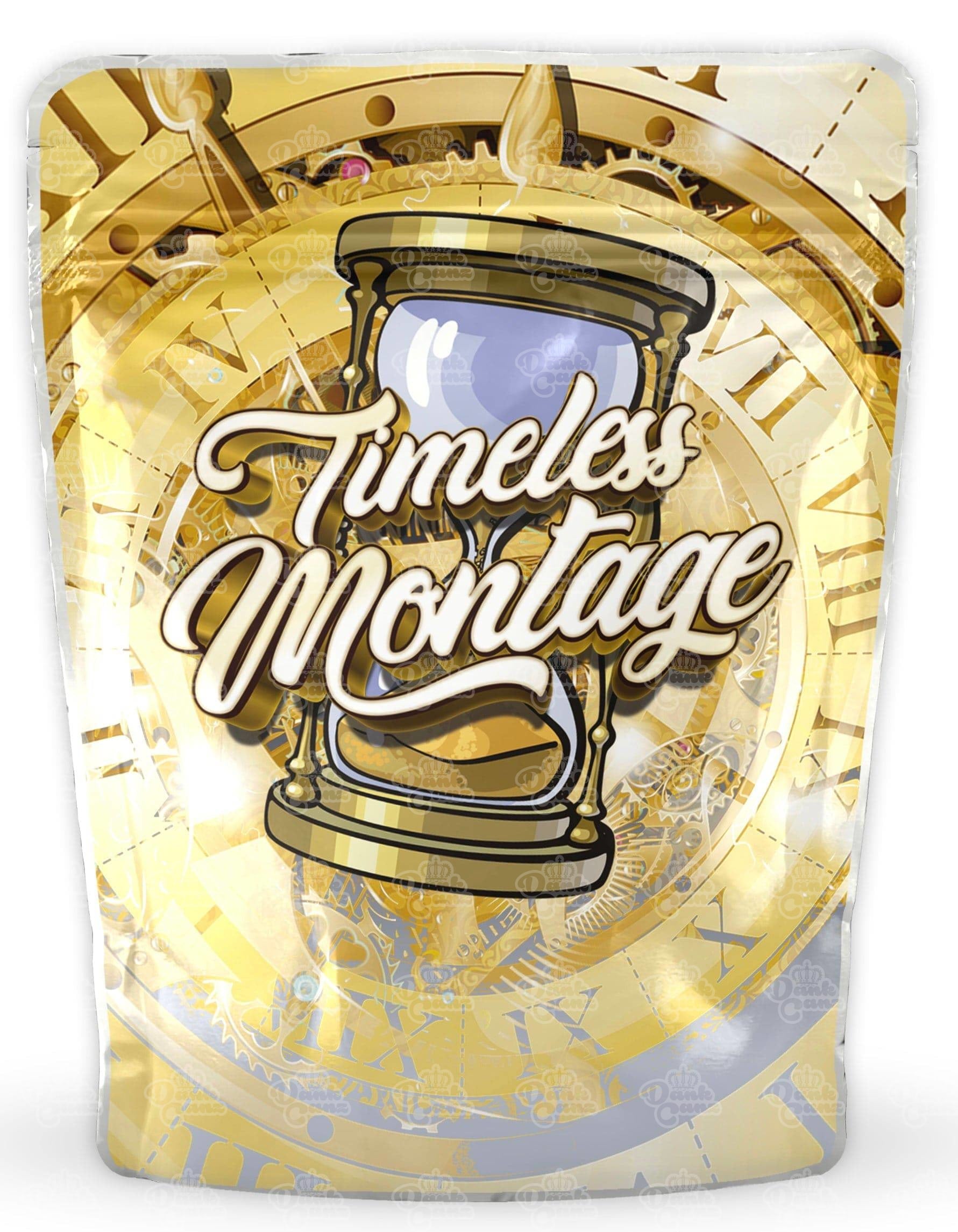 Timeless Montage Mylar Bags - DC Packaging Custom Cannabis Packaging