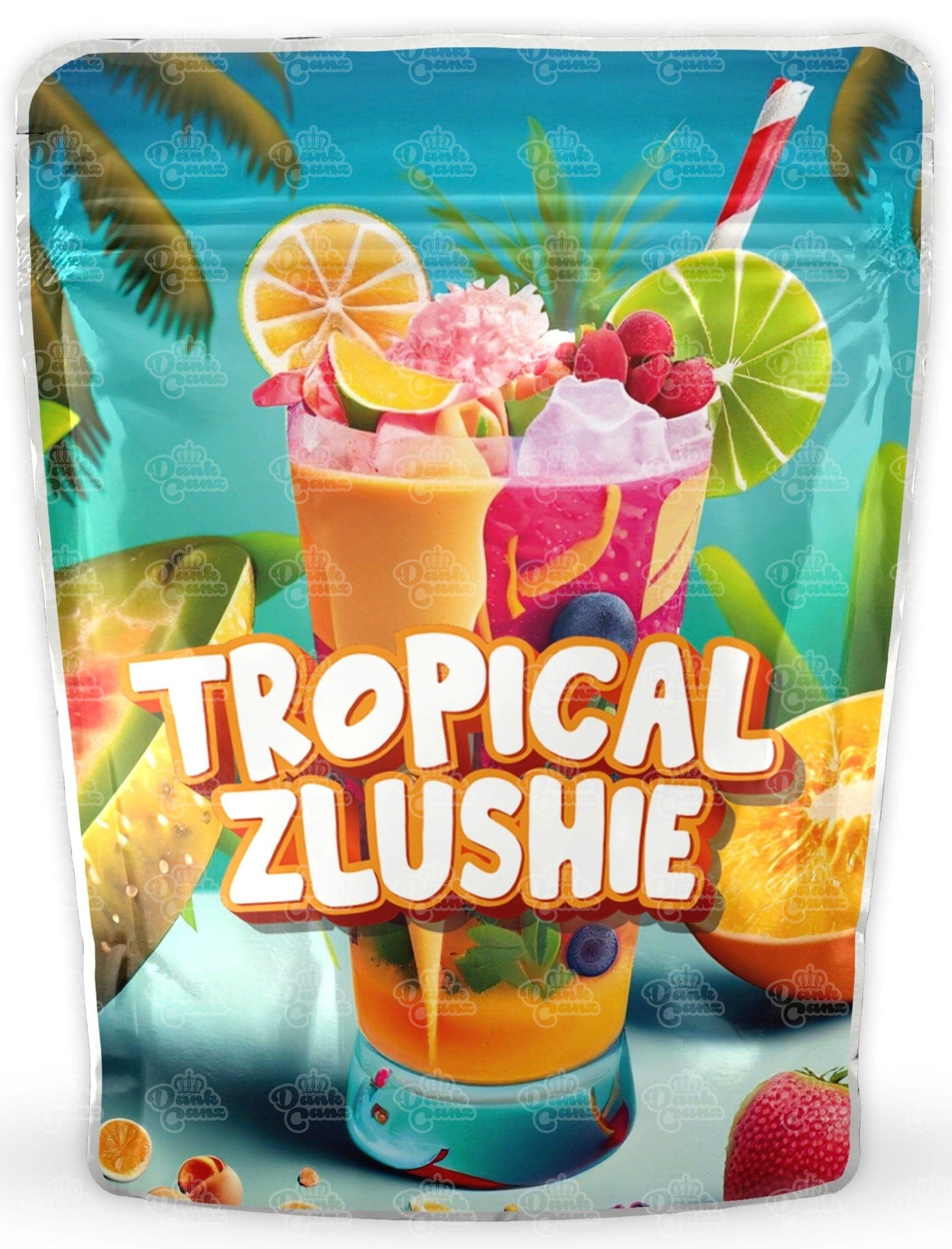 Tropical Zlushie Mylar Bags - DC Packaging Custom Cannabis Packaging