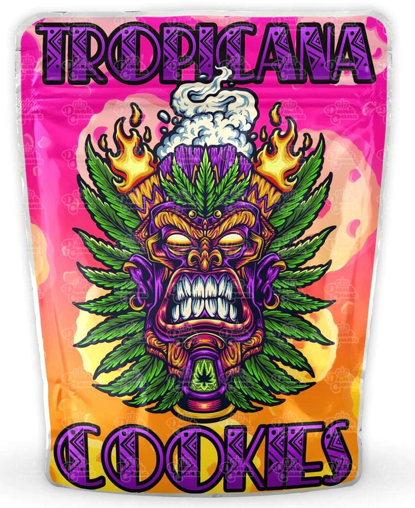 Tropicana Cookies Mylar Bags - DC Packaging Custom Cannabis Packaging