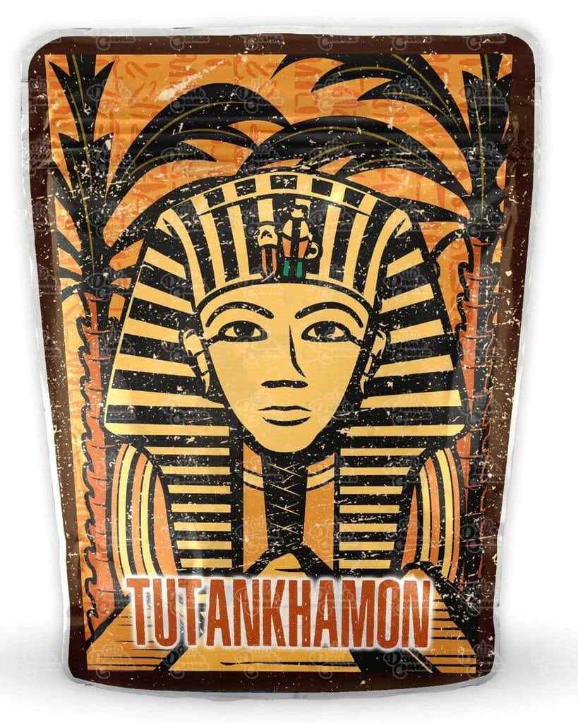 Tutankhamon Mylar Bags - DC Packaging Custom Cannabis Packaging