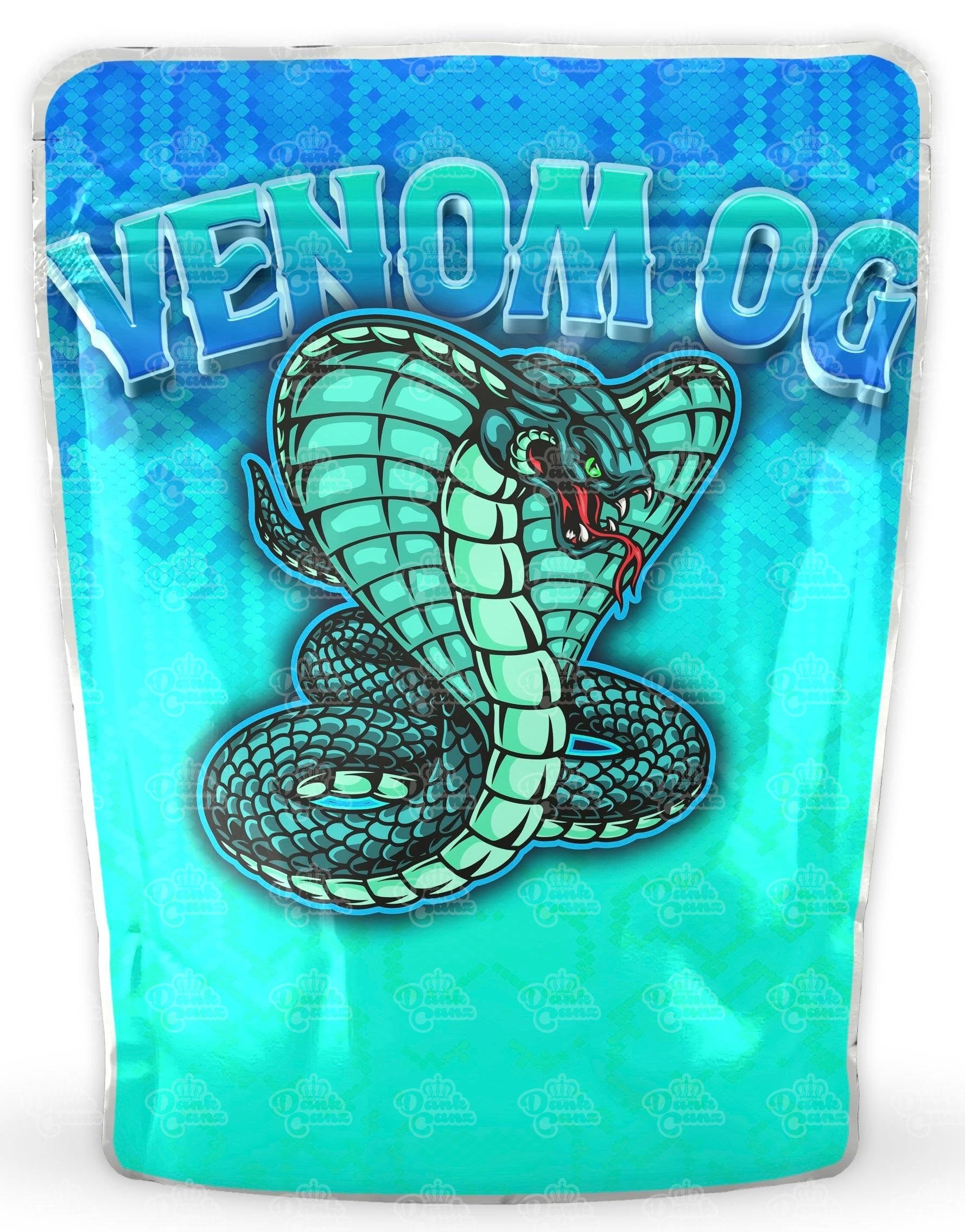 Venom OG Mylar Bags - DC Packaging Custom Cannabis Packaging