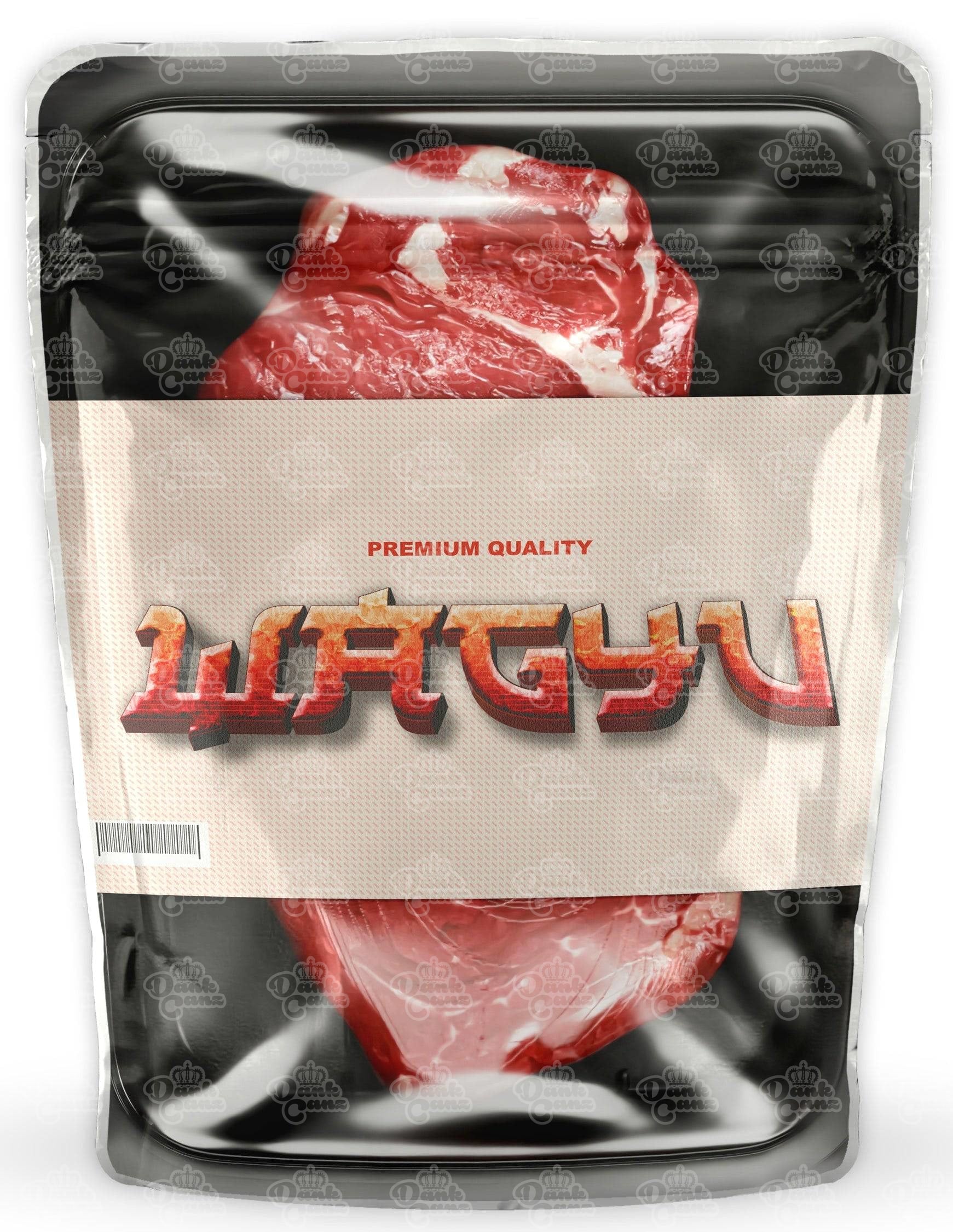 Wagyu Mylar Bags - DC Packaging Custom Cannabis Packaging
