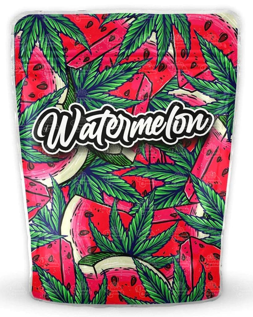 Watermelon Mylar Bags - DC Packaging Custom Cannabis Packaging