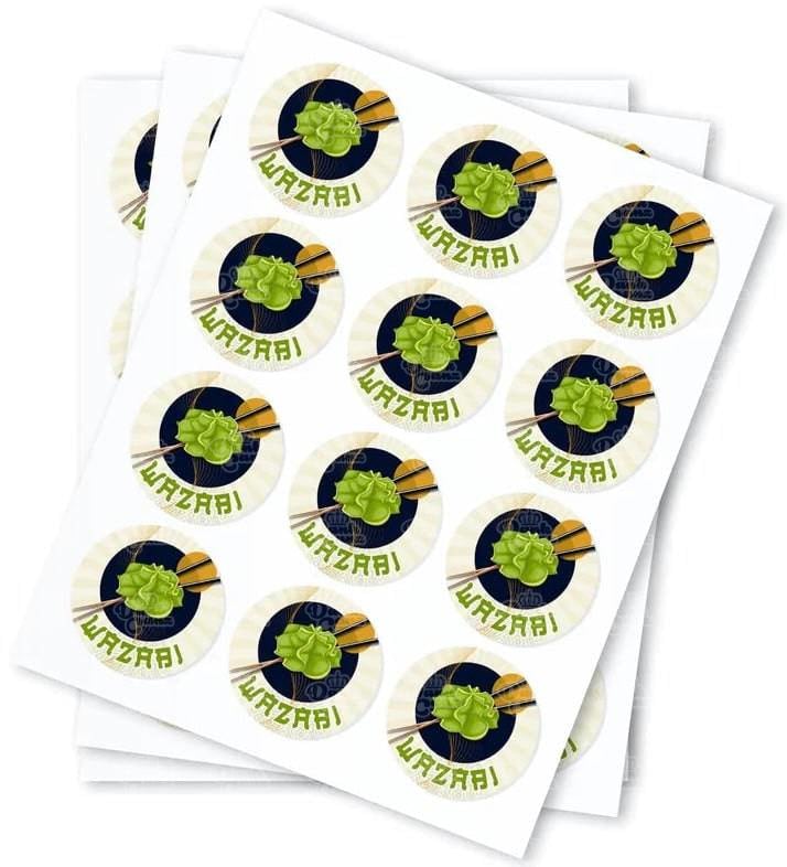 Wazabi Strain Stickers - DC Packaging Custom Cannabis Packaging