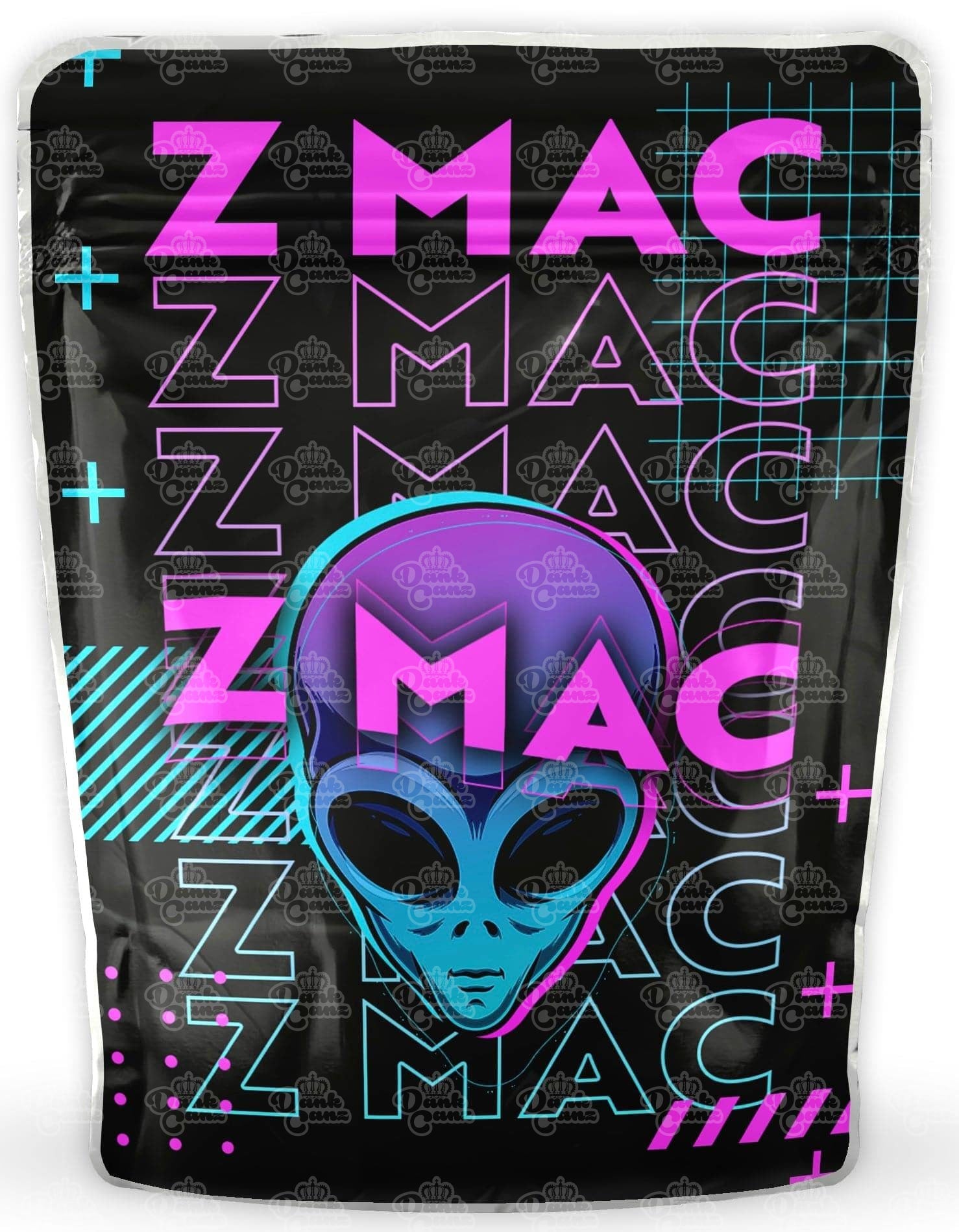 Z Mac Mylar Bags - DC Packaging Custom Cannabis Packaging