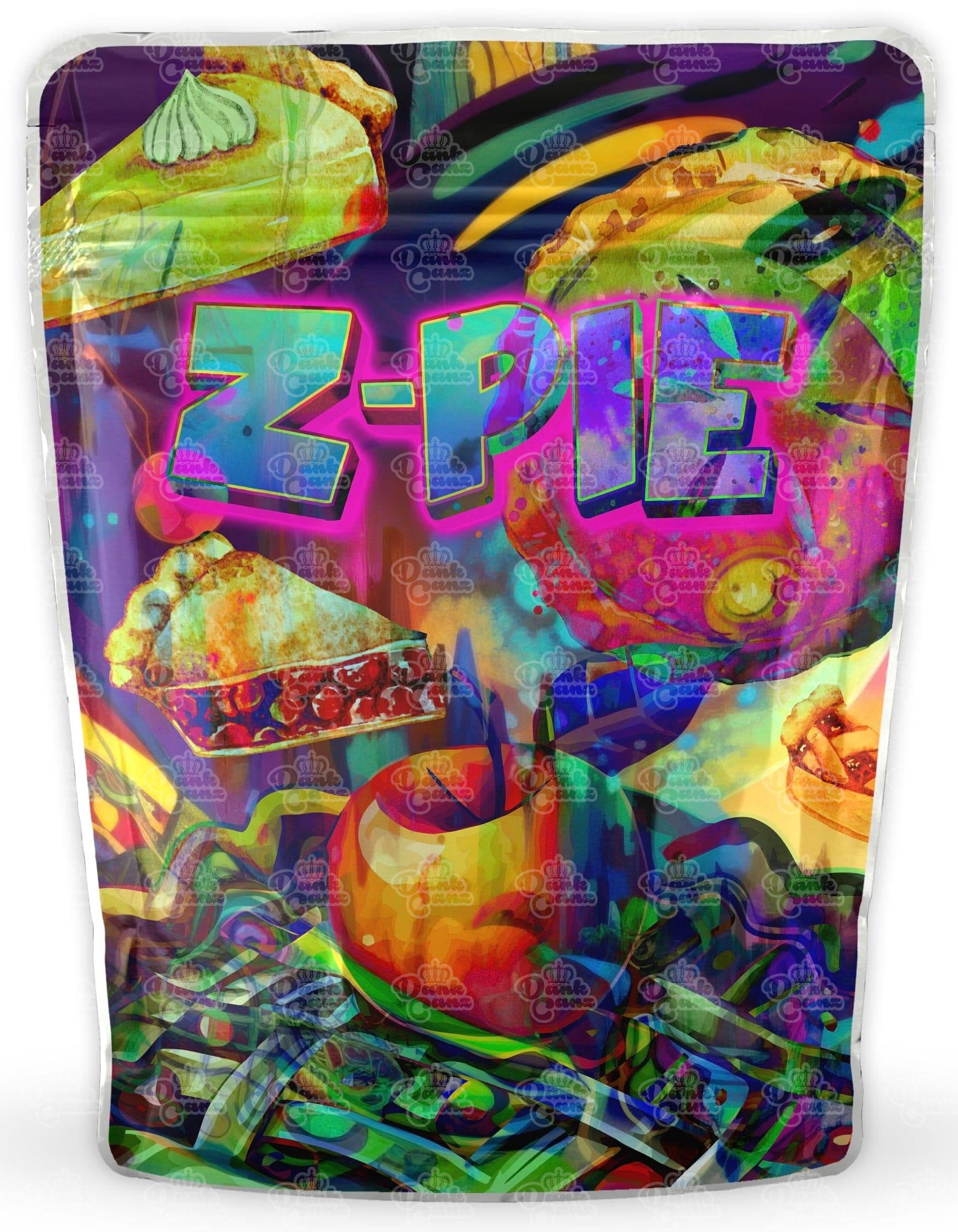 Z Pie Mylar Bags - DC Packaging Custom Cannabis Packaging