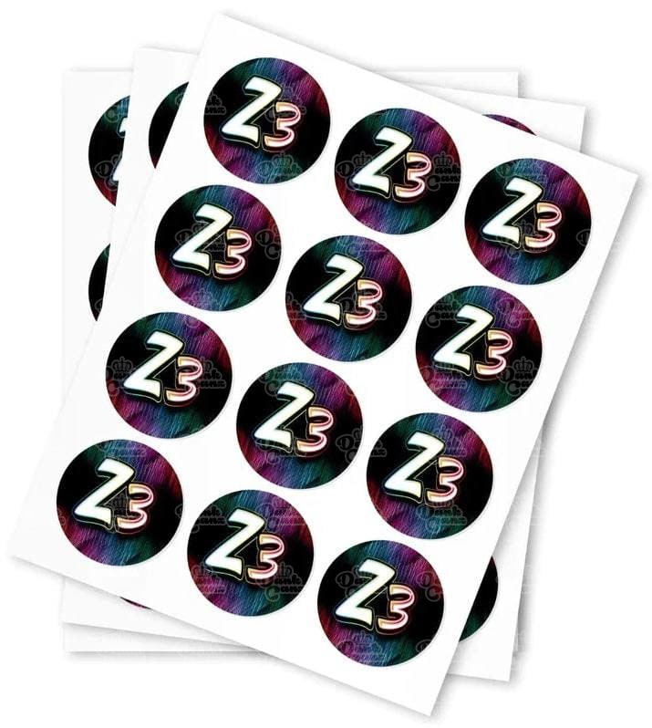 Z3 Strain Stickers - DC Packaging Custom Cannabis Packaging