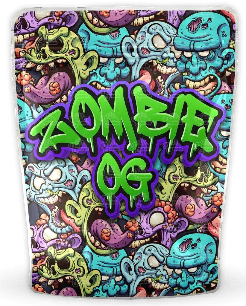 Zombie OG Mylar Bags - DC Packaging Custom Cannabis Packaging