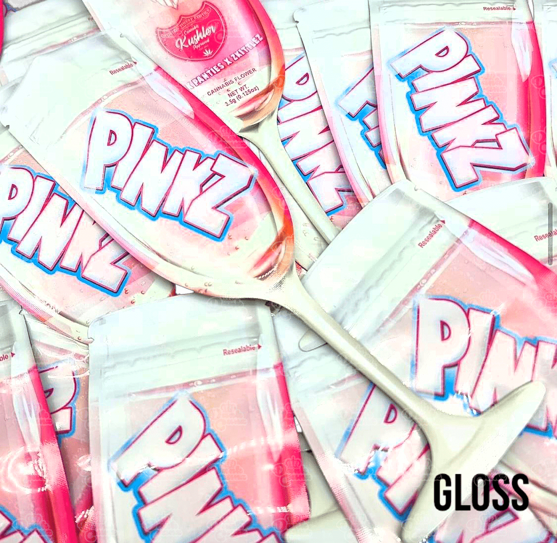 Die Cut Direct Printed Mylar Bags - DC Packaging Custom Cannabis Packaging