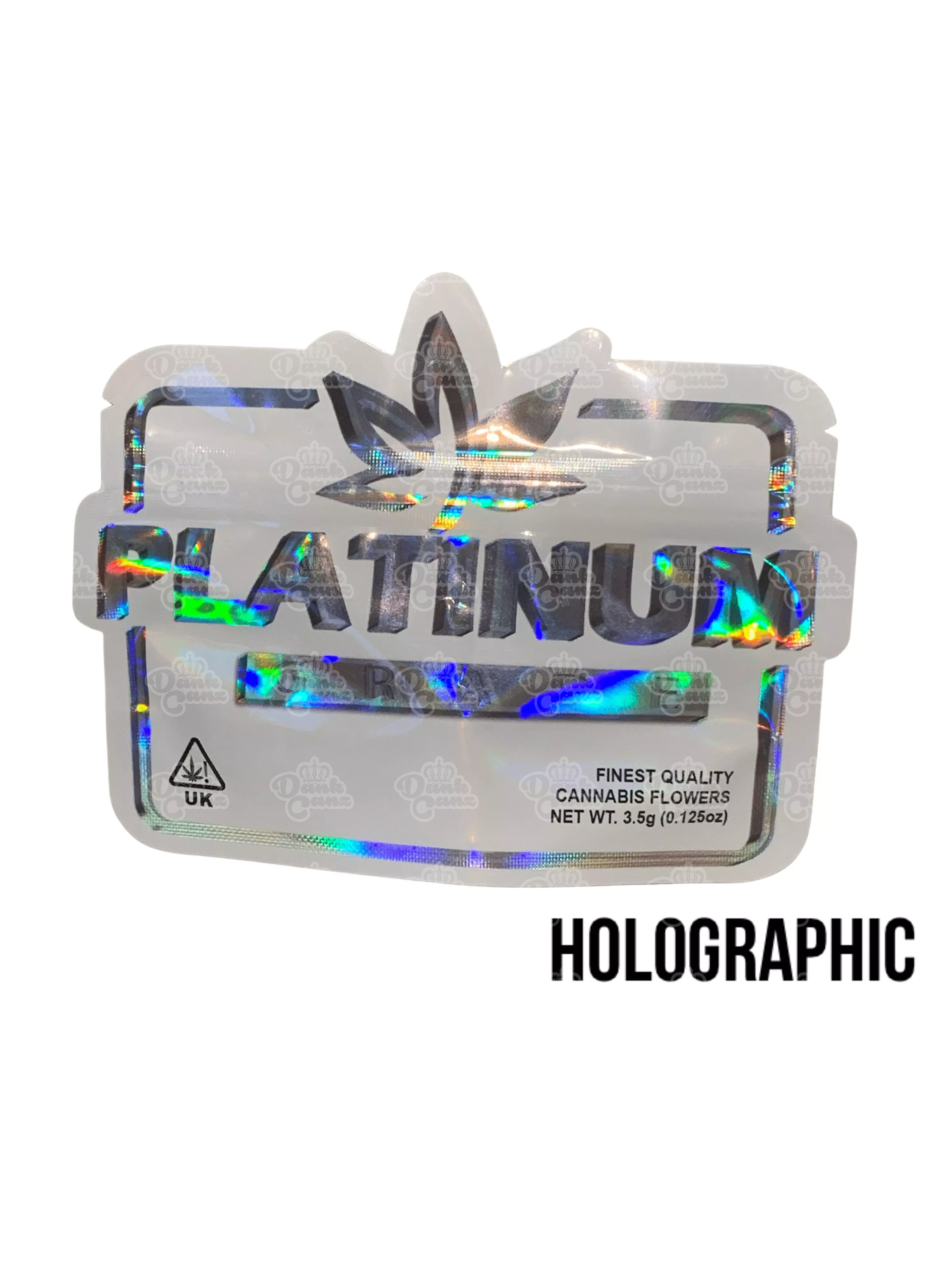 Die Cut Direct Printed Mylar Bags - DC Packaging Custom Cannabis Packaging