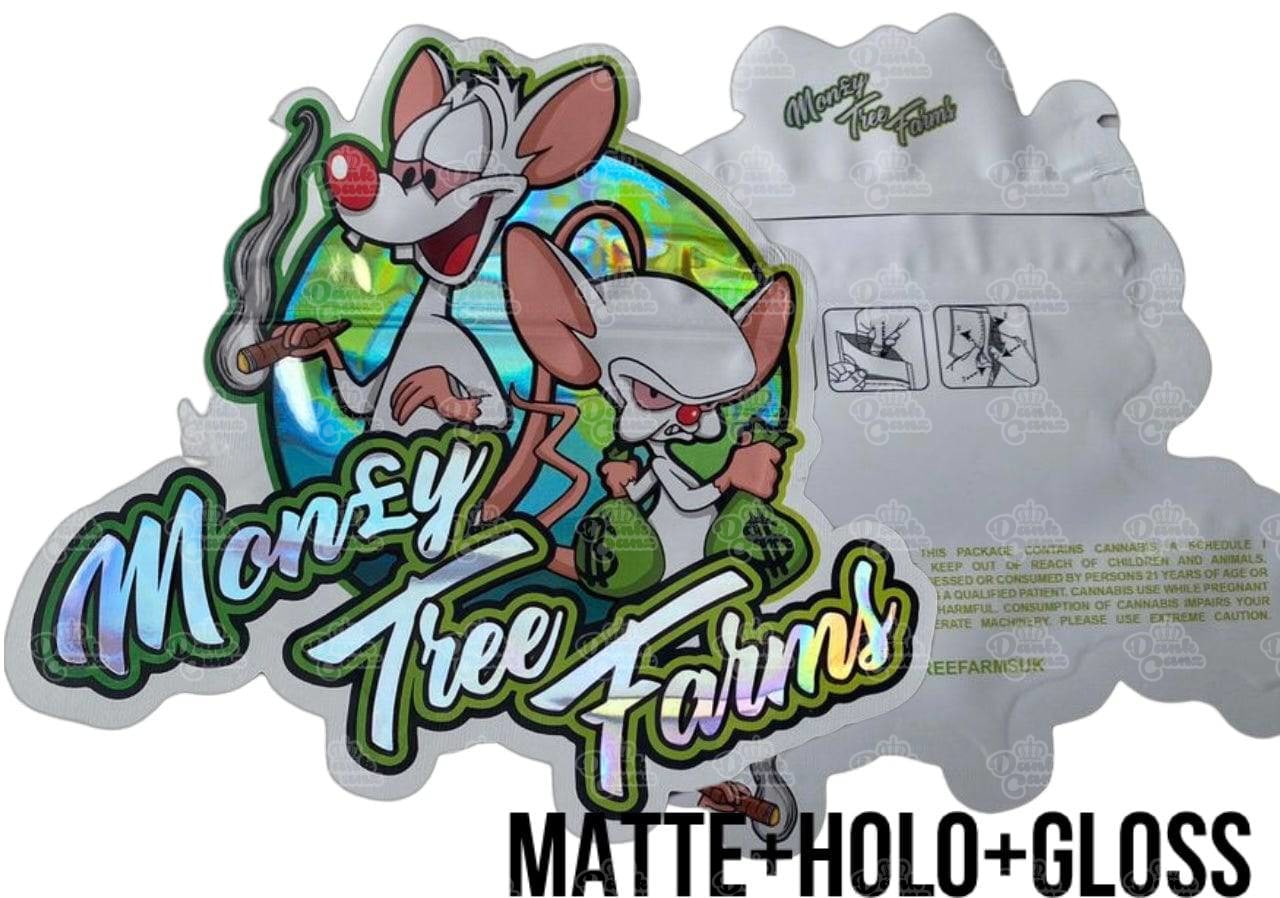 Die Cut Direct Printed Mylar Bags - DC Packaging Custom Cannabis Packaging