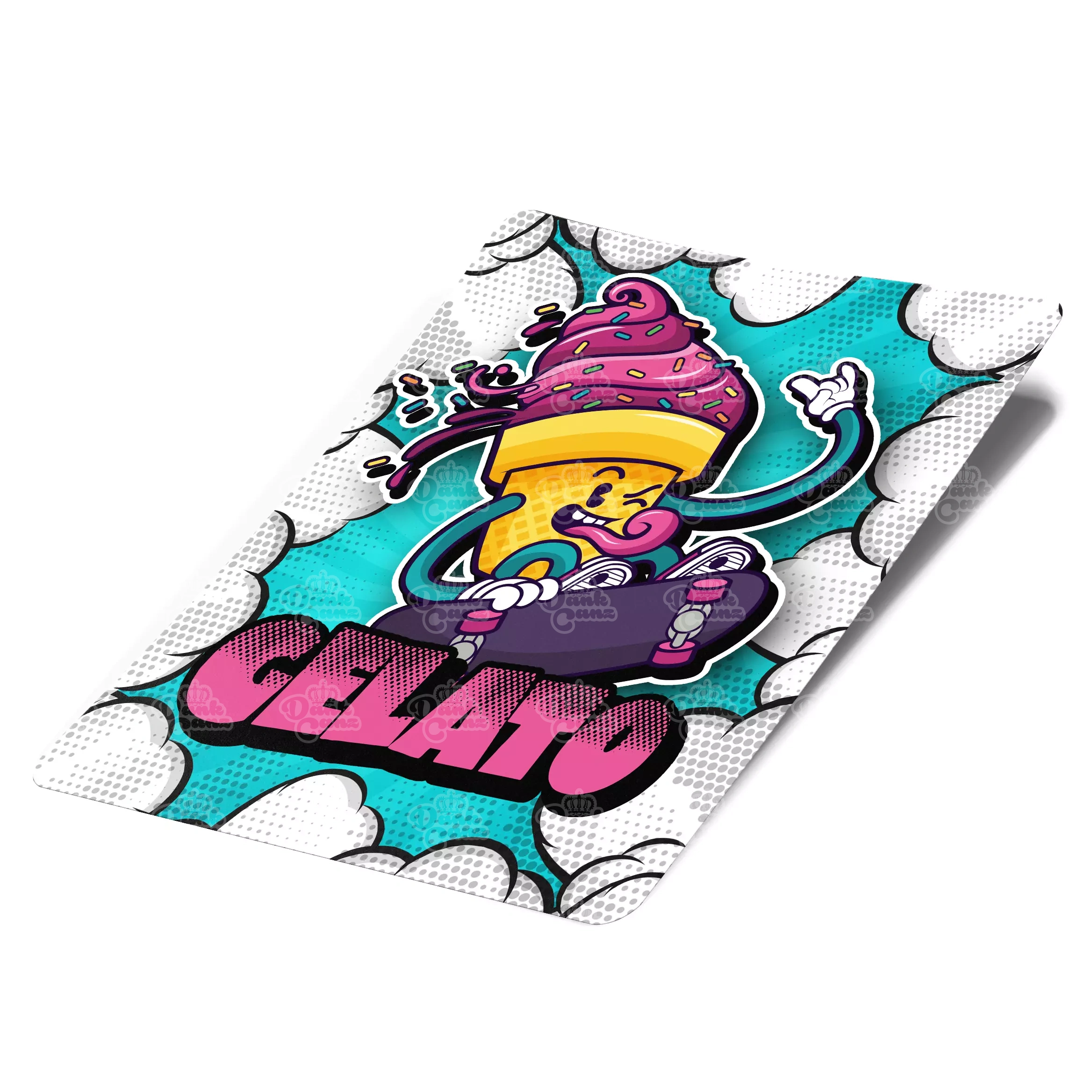 Gelato Mylar Bag Labels - Labels only - DC Packaging Custom Cannabis Packaging