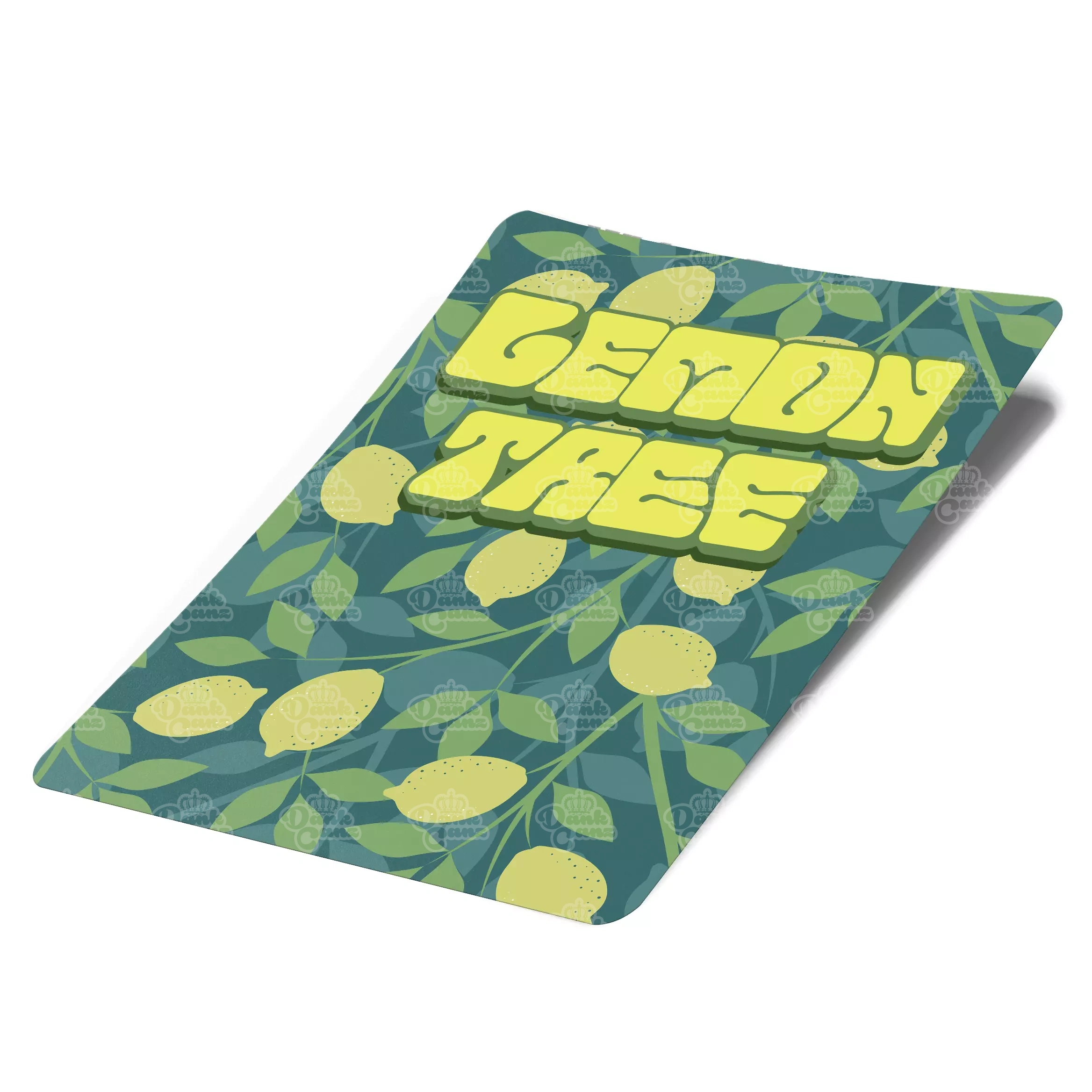 Lemon Tree Mylar Bag Labels - Labels only - DC Packaging Custom Cannabis Packaging