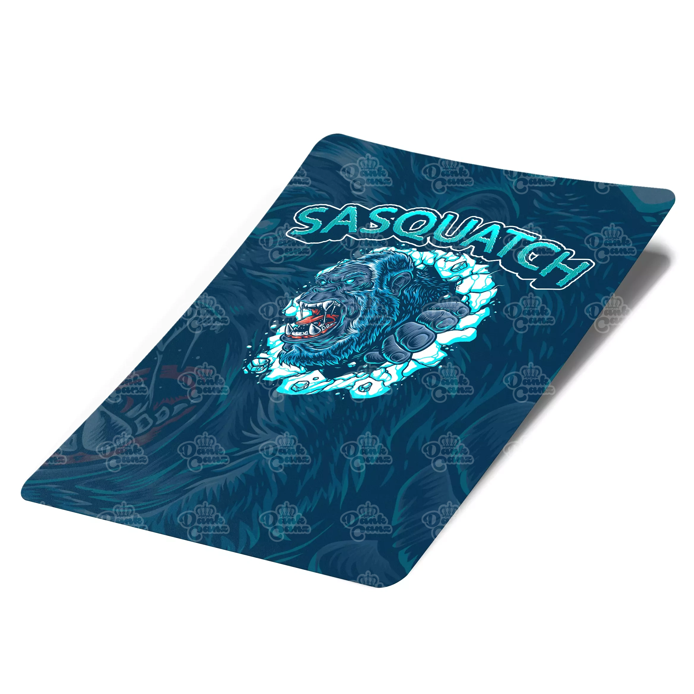 Sasquatch Mylar Bag Labels - Labels only - DC Packaging Custom Cannabis Packaging