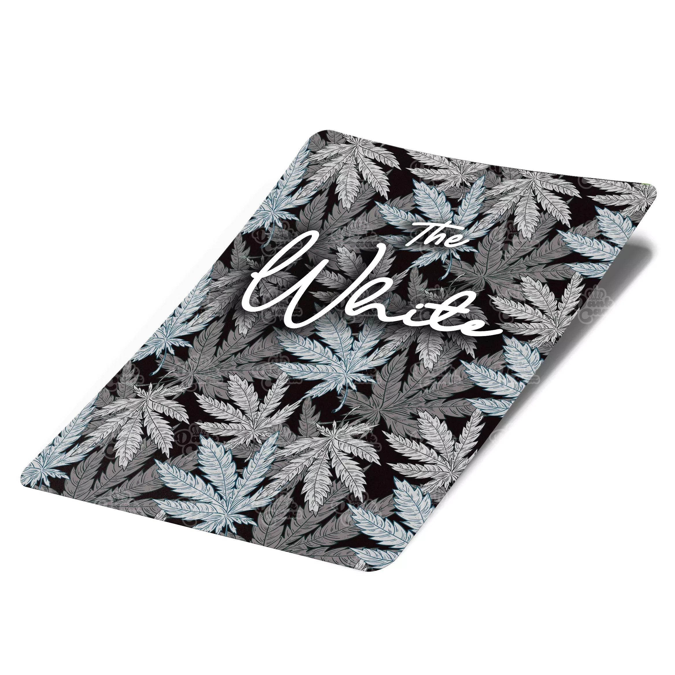 The White Mylar Bag Labels - Labels only - DC Packaging Custom Cannabis Packaging