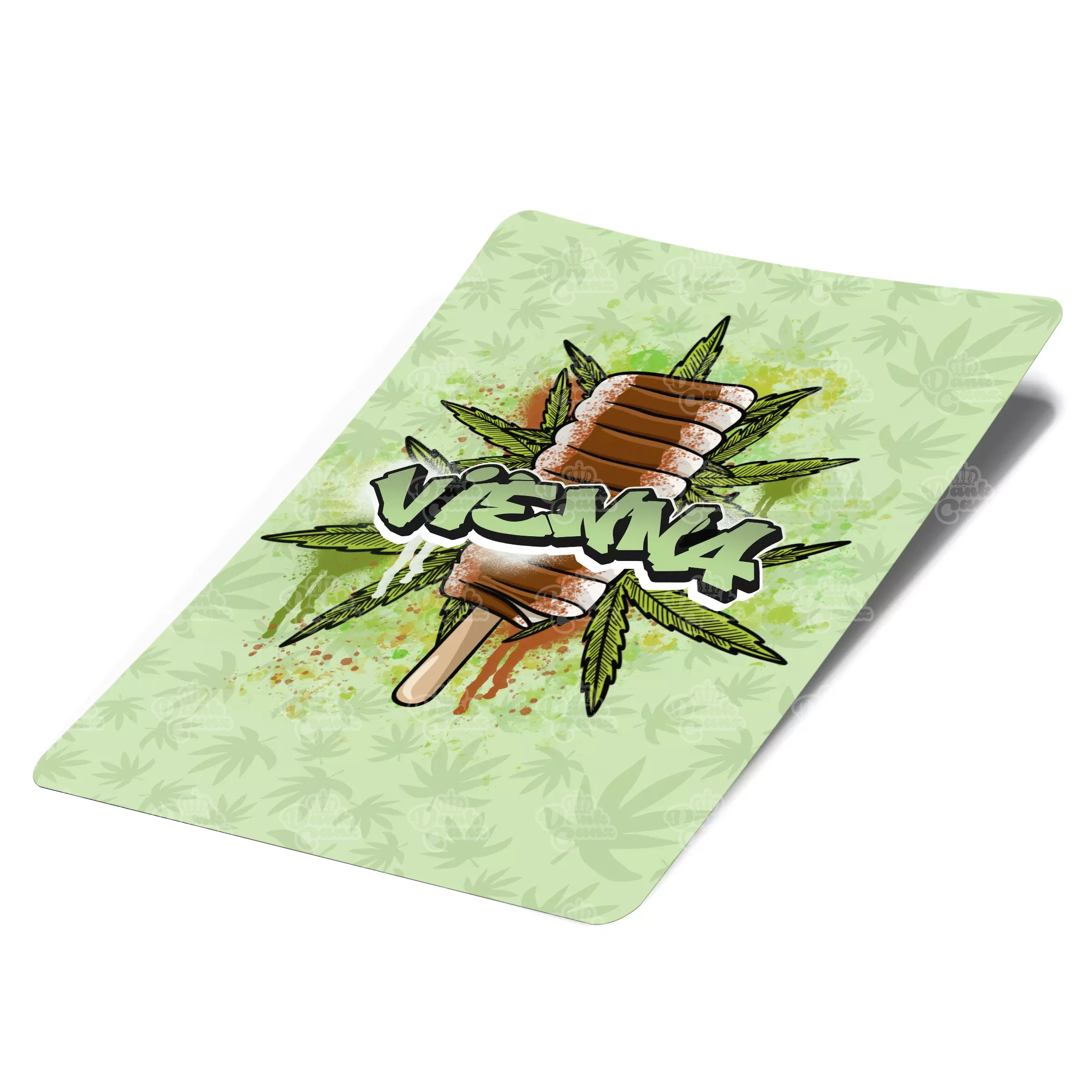 Vienna Mylar Bag Labels - Labels only - DC Packaging Custom Cannabis Packaging