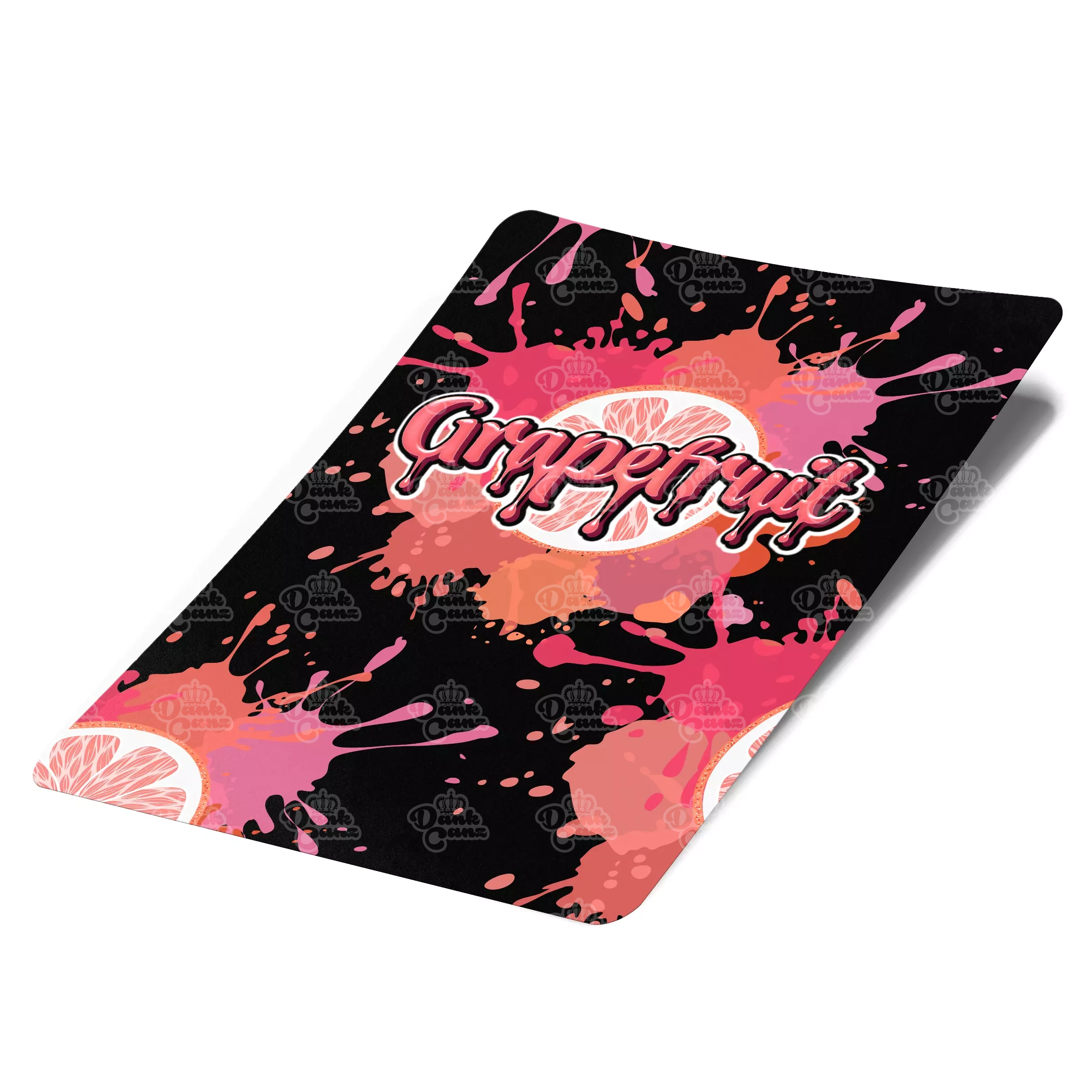 Grapefruit Mylar Bag Labels - Labels only - DC Packaging Custom Cannabis Packaging