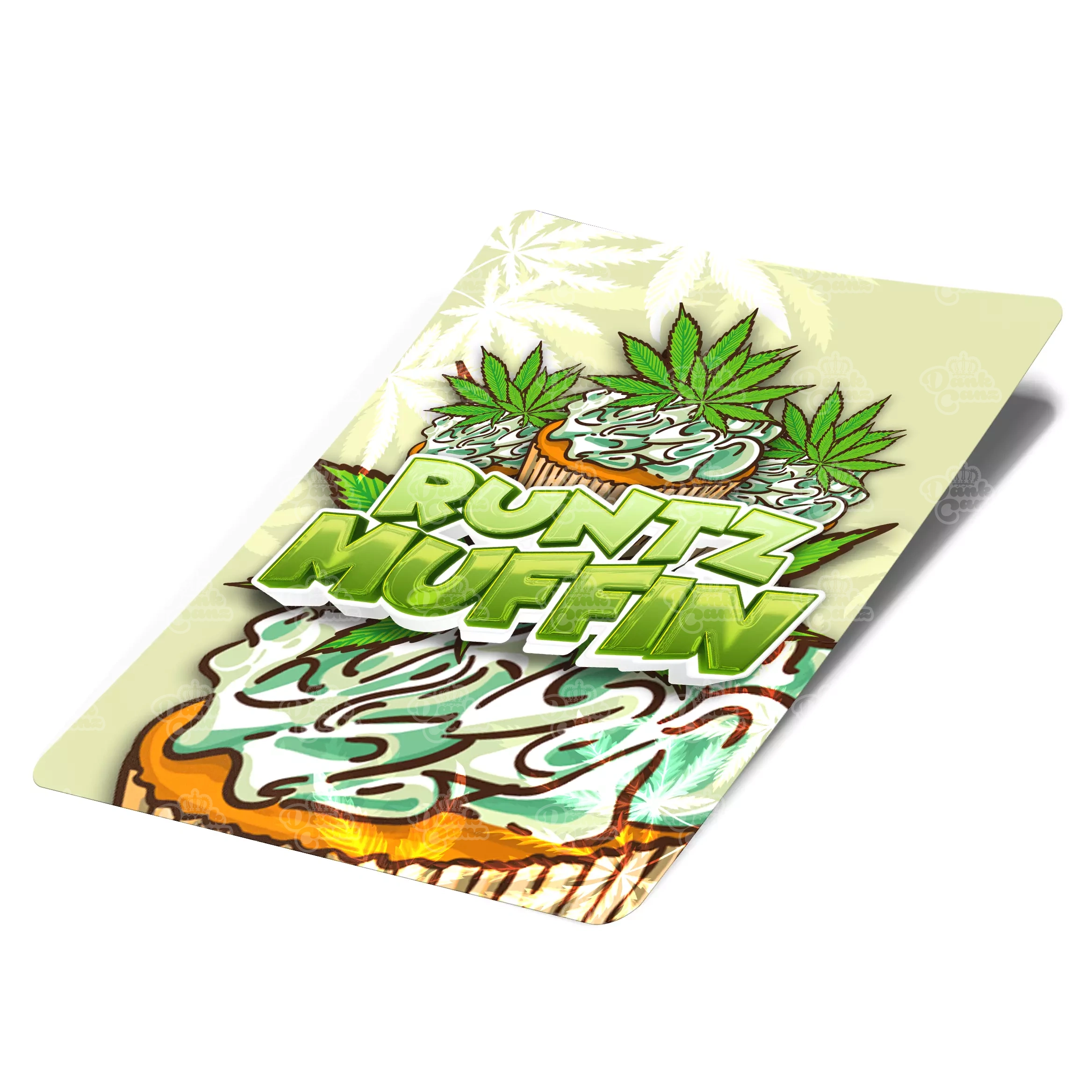 Runtz Muffin Mylar Bag Labels - Labels only - DC Packaging Custom Cannabis Packaging