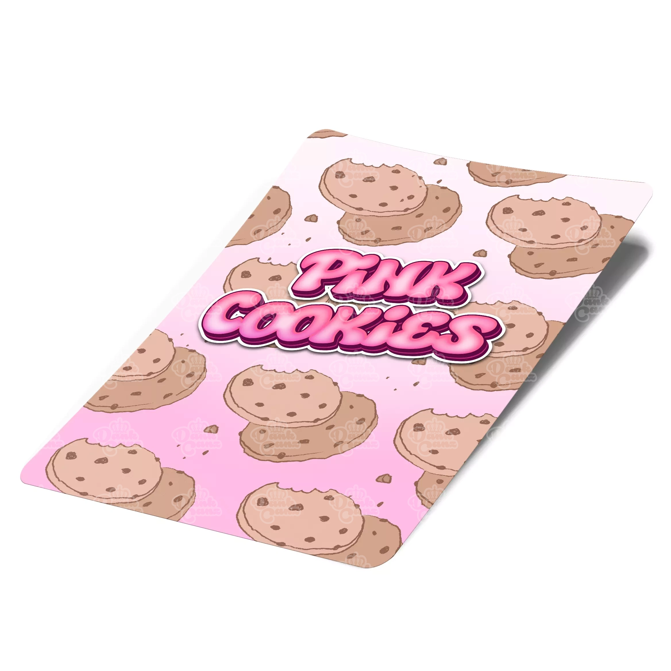 Pink Cookies Mylar Bag Labels - Labels only - DC Packaging Custom Cannabis Packaging