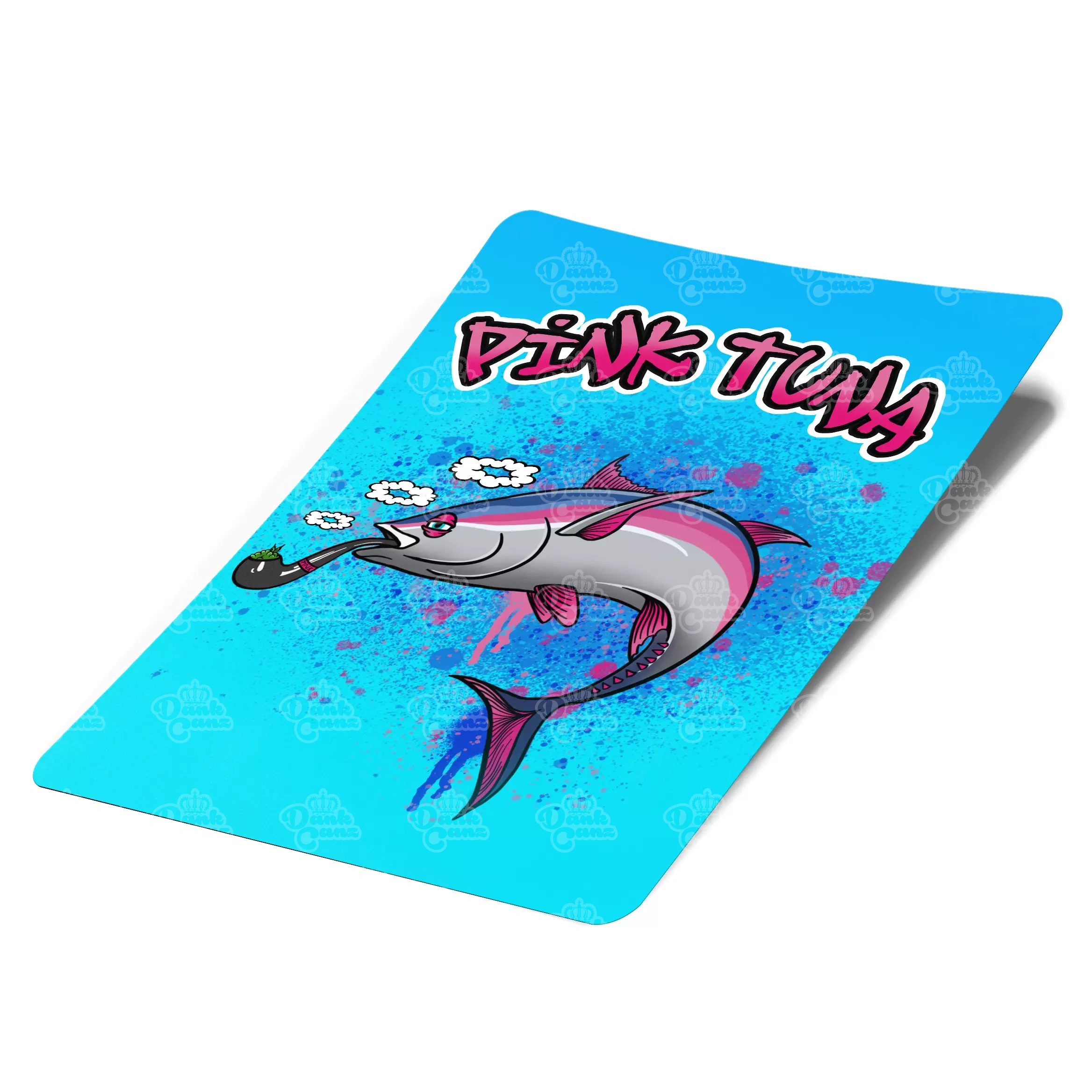 Pink Tuna Mylar Bag Labels - Labels only - DC Packaging Custom Cannabis Packaging