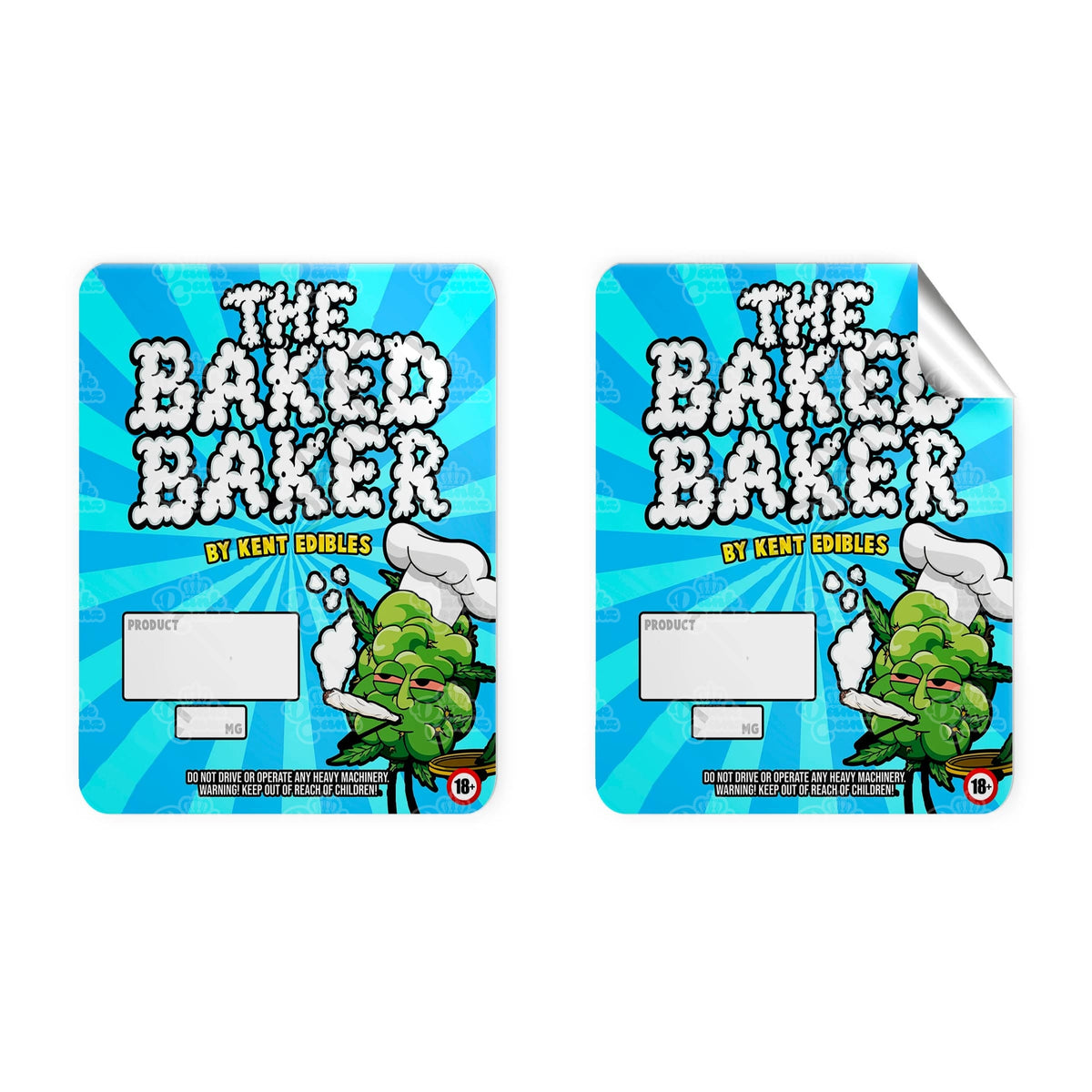 Mylar Bag Labels