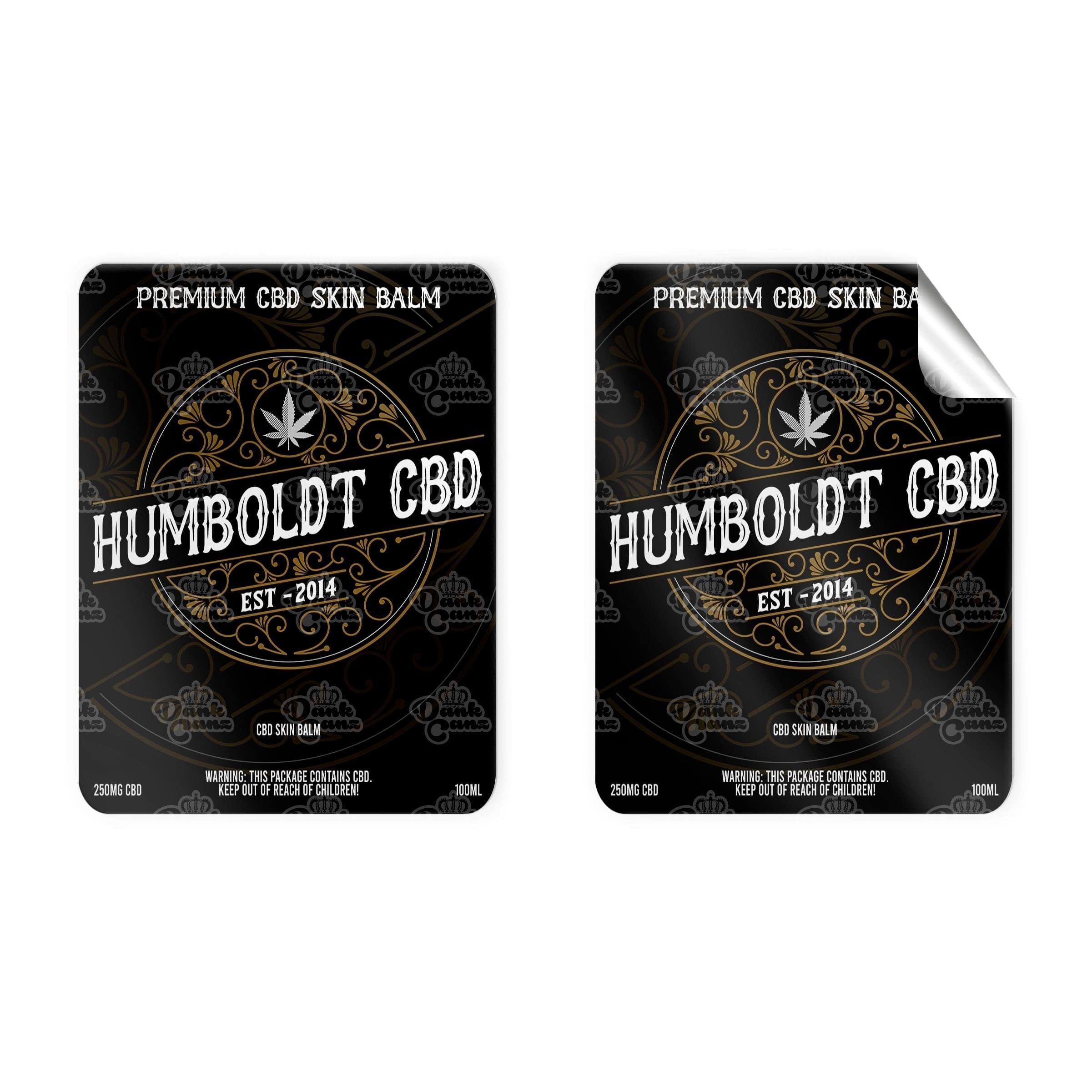 Mylar Bag Labels - DC Packaging Custom Cannabis Packaging