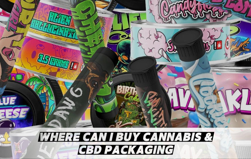 ¿Dónde puedo comprar envases de cannabis y CBD?