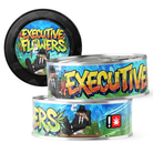 Executive Flowers 3.5g Self Seal Tins - DC Packaging Custom Cannabis Packaging