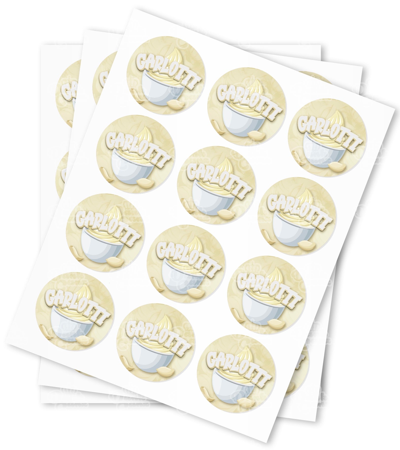 Garlotti Strain Stickers - DC Packaging Custom Cannabis Packaging