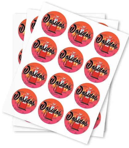 Dosidos Stickers - DC Packaging Custom Cannabis Packaging