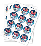 Polar Gelato Strain Stickers - DC Packaging Custom Cannabis Packaging