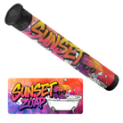Sunset Zoap Pre Roll Tubes - Labelled - DC Packaging Custom Cannabis Packaging