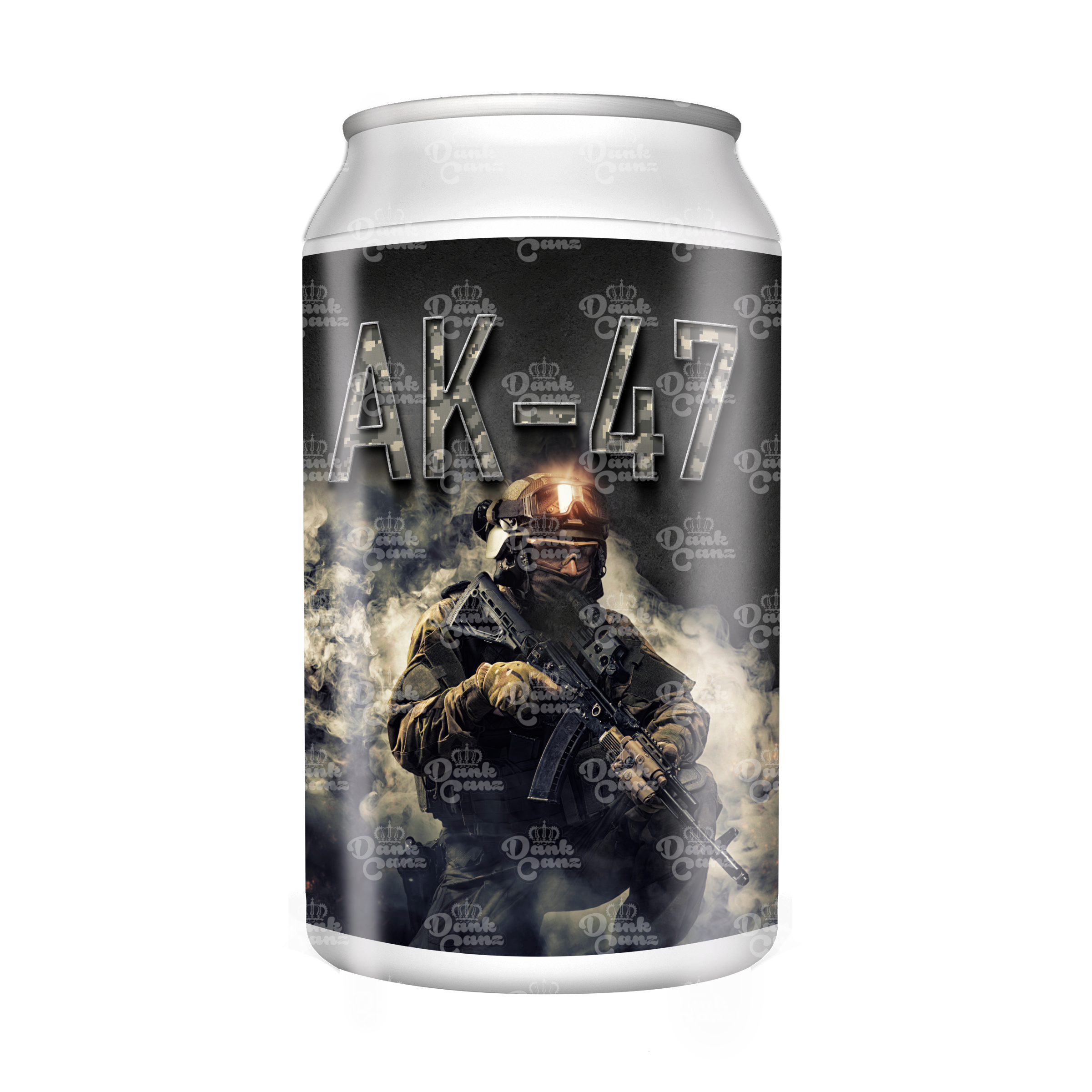 AK-47 3.5g Plastic Soda Cans