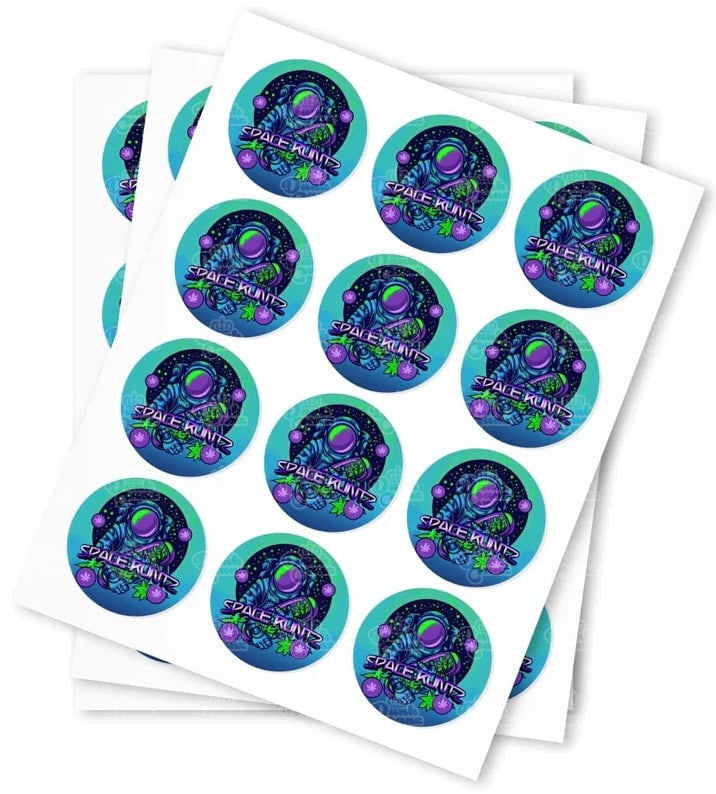Space Runtz Strain Stickers