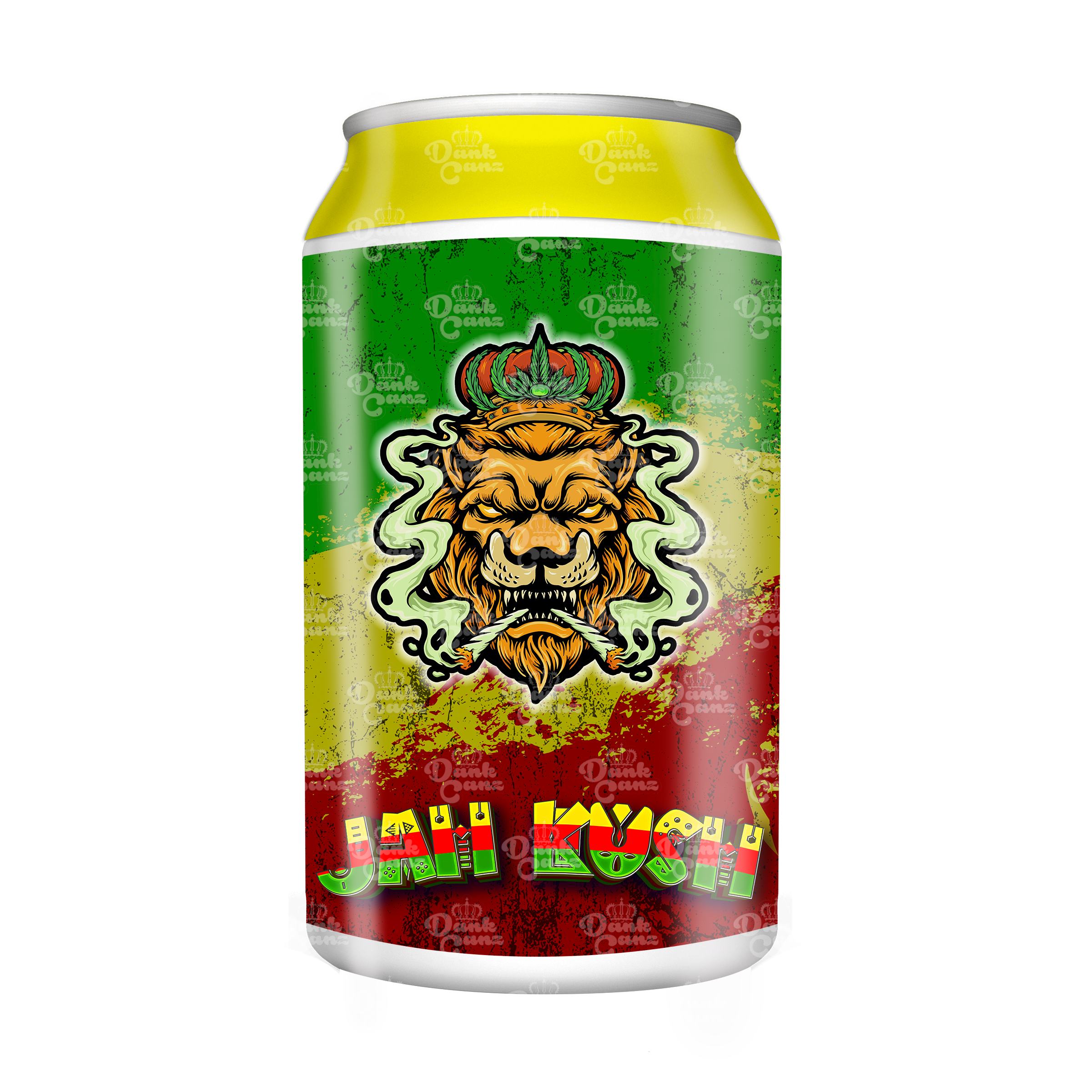 Jah Kush 3.5g Plastic Soda Cans