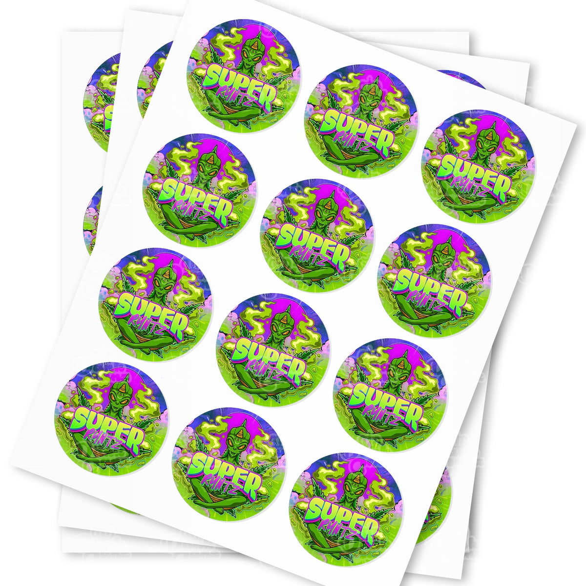Super Runtz Sticker Super Runtz Strain Stickers | Strain Labels – DC Packaging