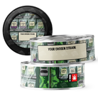 Your Chosen Strain 3.5g Self Seal Tins - DC Packaging Custom Cannabis Packaging